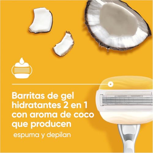 Variante de Gillette Venus maquinilla de afeitar mujer Pro ComfortGlide mango metal