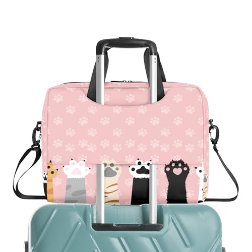 Bolso para laptop de 16 pulgadas con diseño de gatos miniatura 6