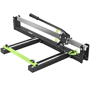 VEVOR Handmatige tegelsnijder blauw 800 mm oppervlak van antislip rubber tegelsnijder handmatig met snijgereedschap precisie van de laser