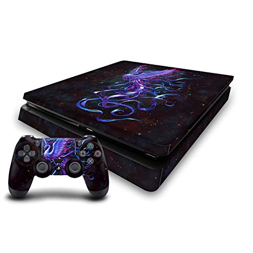 Sticker PS4 Slim phénix pour protéger votre console des rayures de manette