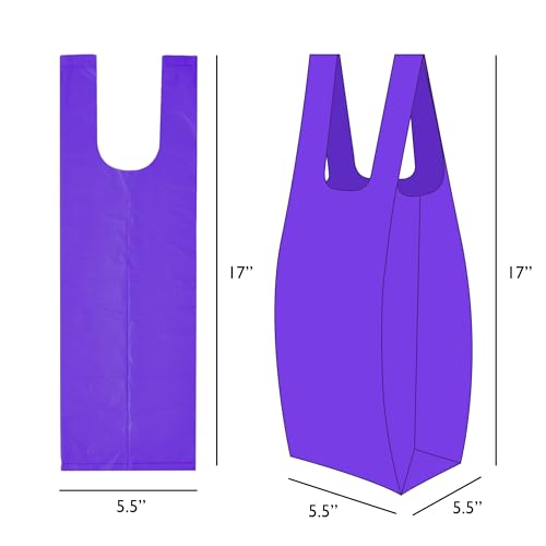 Image of Tie-Handle Dog Waste Bags, Purple Lavender, 288 Bags