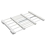 平安伸銅工業 HEIAN SHINDO つっぱり棚28.5ワイド 隙間収納 ベビー用品収納 ホワイト 取付幅28.5~43cm 耐荷重2kg SMR-24WHF