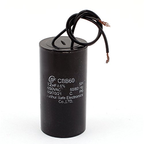 Condensateur 12UF 450V anti-surchauffe pour moteur électrique permanent