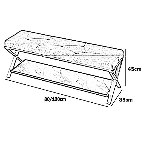 Banc à chaussures haut de gamme gris avec assise de 150 kg - 4