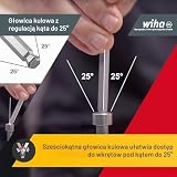 Wiha zestaw kluczy Allen w uchwycie ErgoStar z kulistym głowicą sześciokątną MagicRing®, 9 sztuk, matowa chromacja (37351)