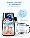 VEVOR Water Distiller, 4L /1.1 Gallon Pure Water Distilled for Home Table Countertop, 750W Distilling Maker with Glass Carafe, Stainless Steel Interior Drinking Machine to Make Clean Waters, Grey