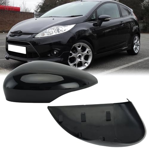 Side Mirror Cover Fit For Ford Fiesta MK7 2008-2017 (Left Side)