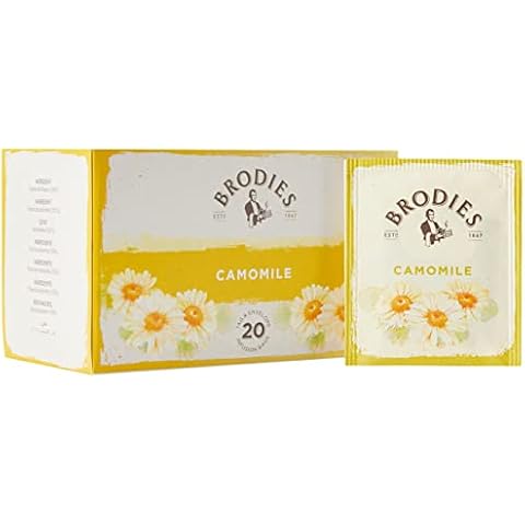 Brodies - Camomile Herbal Tea: Relaxing Infusion Without Caffeine - 20 Bags Cover