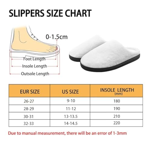Veniyate Y-BZA19B-2 Fire Basketball Slippers For Kids Winter Warm Memory Foam House Slippers Soft Cozy Non-Slip Slip-On Shoes thumb #6