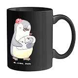 Mr. & Mrs. Panda Tasse Hebamme Superhelden - Geschenk, Hebammen, Kaffeetassen, Mutmacher, Beschützer, Berufsgestaltung, Geburtsbegleitung,