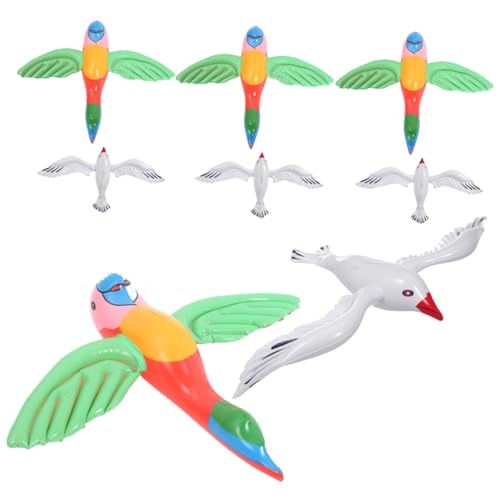 Oiseaux volants gonflables et colombe en PVC pour décor de fête