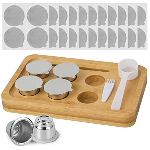 Reusable Stainless Steel Espresso Capsules (6pcs)
