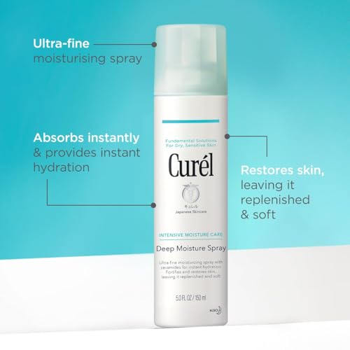 Curél Deep Moisture Spray 150ml for Dry, Sensitive Skin - Image 4