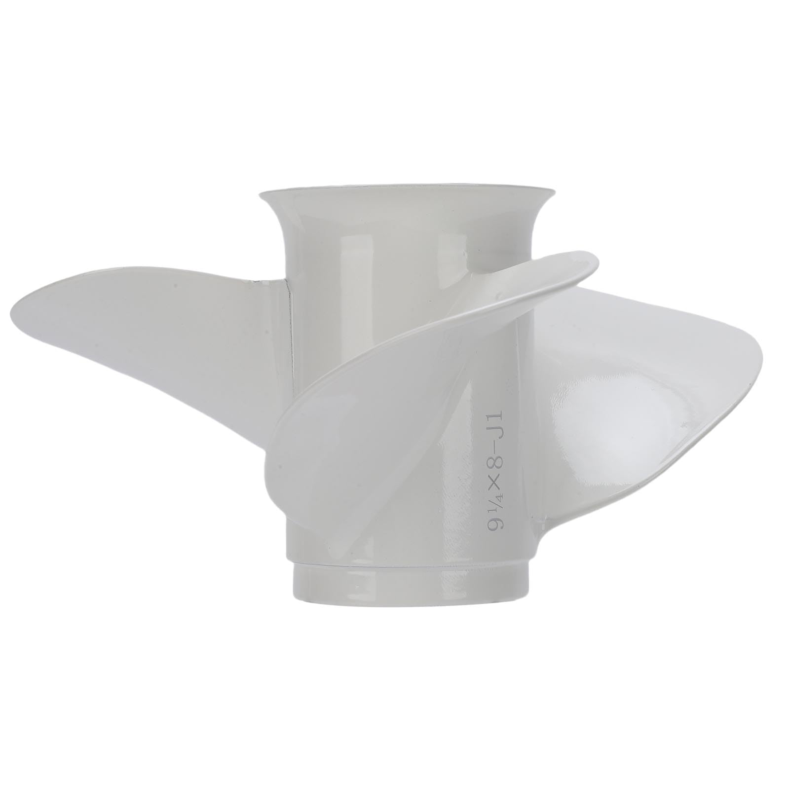 9 1/4x8 J1 Außenbordpropeller, 3-Blatt-Bootsmotorpropeller aus Aluminiumlegierung mit Messingbuchse, Zum Austausch des Außenbordmotors