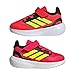 adidas Unisex-Baby Run Falcon 5, Lucid Red/Lucid Lemon/Black, 6.5