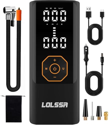Tire Inflator Portable Air Compressor Cordless Air Pump for Car