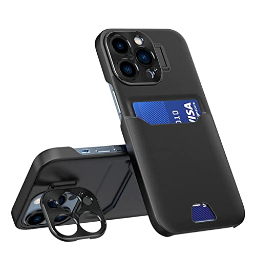 Étui de luxe iPhone 14 Plus en cuir élégant avec protection caméra premium