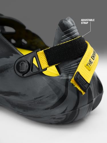 Image of The Souled Store Hydros: Men Clogs | Lightweight EVA Slip-on Sandals for Men with Adjustable Velcro Strap, Removable Laces & Detachable Naruto Silicone Charms