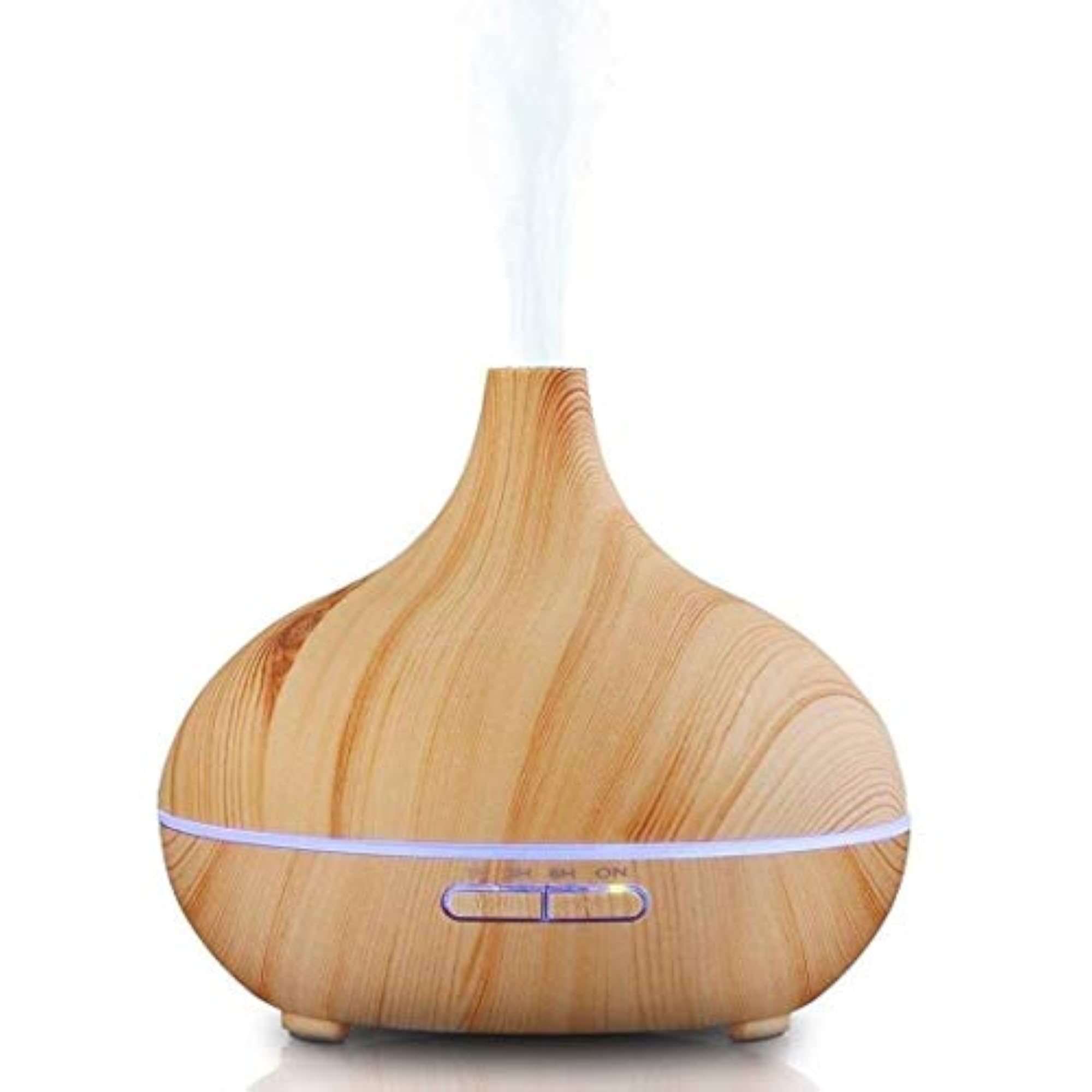 Aroma Essential Oil Diffuser, 500ml Wood Grain Ultrasonic