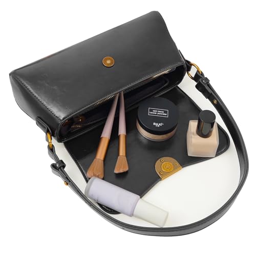 Shoulder Bag for Women Leather Handbag Classic Small Purse Crossbody Hobo Handbag with Adjustable Strap4