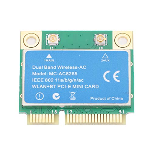 VBESTLIFE MINI PCI-E Card,1200M 2.4GHz/5GHz Dual Band Wireless Network Card,for Intel 8265 Chip,Support 802.11a/b/g/n/AC - Image 3