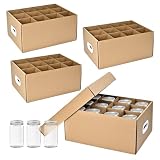 PPXHFV 4-Pack Quart Jar Box