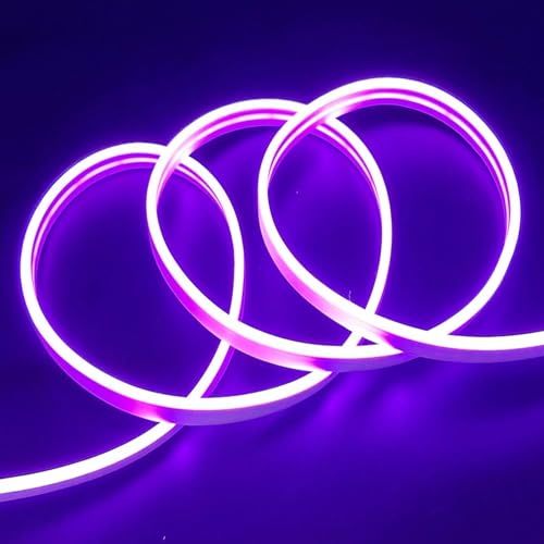 Tira de LED Neon Flexible 26ft Morado IP68 AC 110V miniatura 2