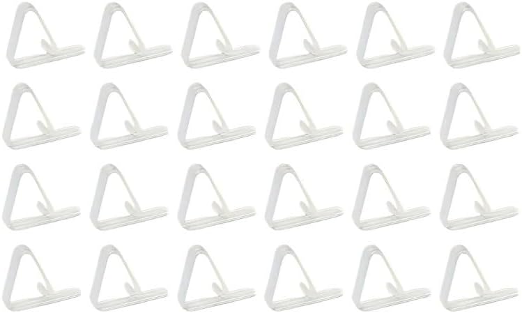 Tablecloth Clips 96 PCS Transparent Anti Slip Clip Suitable For Household Table Corner Tablecloth