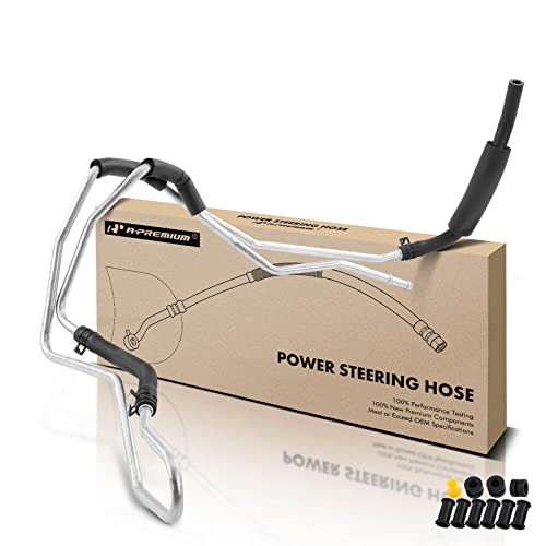 A-Premium Power Steering Hose Return Hose Line Assembly Compatible With Lexus Ls430 2001-2006 V8 4.3L Cooler Tube #TOP16