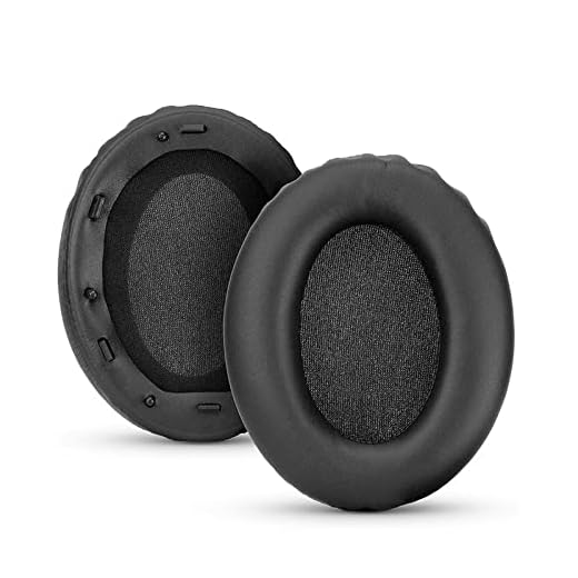 Taoric Hörlurar öronkuddar för Sony WH-1000XM3 trådlösa brusreducerande hörlurar