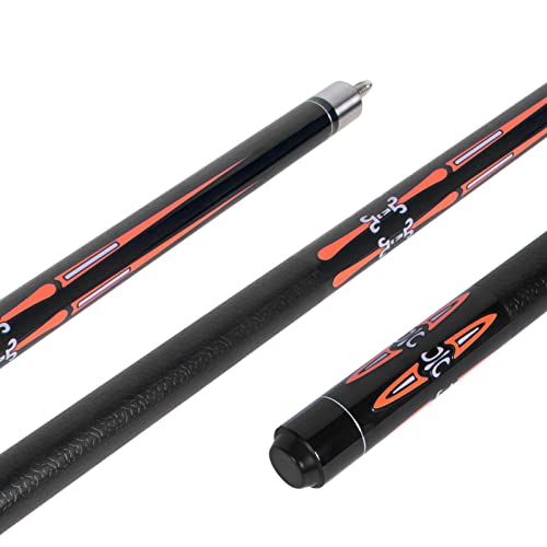 Lotmusic Pool Stick,Set Of 4 Pool Cues,1/2 Split Billiard Cue Sticks Weight 18 19 20 21 Oz,Hardwood Canadian Maple Pool Cue Stick For Professional (Mixed 4-Piece Set) #TOP6