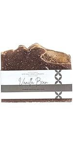 Old Soul Soap Company - Vanilla Bean Soap Bar – Sweet &amp; Warm Vanilla Scent – Vegan-Friendly, All-...