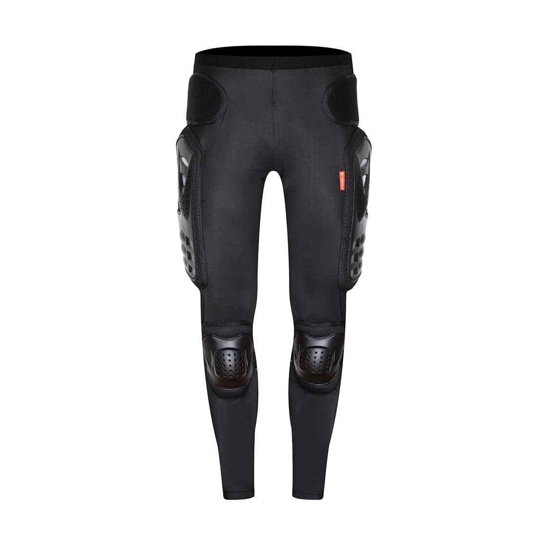 Pantalon de Moto Cross Homme, Pantalon De Moto Respirant élastique, 4 Coussinets De Protection Détachables, Pantalon Incassable pour Moto, Pantalon De Cyclisme D'été pour Les Motos,XL