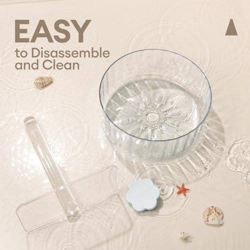 BUCATSTATE Hamsterrad, 26cm Laufrad Hamster Leise Hamster Spielzeug, rutschfeste Laufscheibe für Mouse Kleintier Haustier (Transparent)