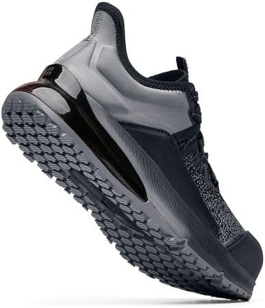 Shoes for Crews Gia, Women's Nano Composite Toe (NCT) Work Shoes, Slip Resistant, Water Resistant, Black, Size 9