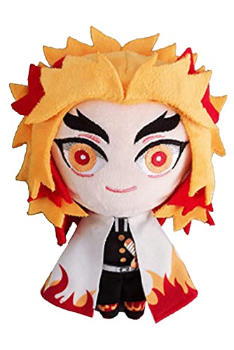 HAPPYSUN 9 Inches Anime Plush Toy Rengoku Plush Nezuko Plushie Doll Tanjiro Plushies Giyuu Tomioka Shinobu Toy Stuffed Plush Doll, One Size