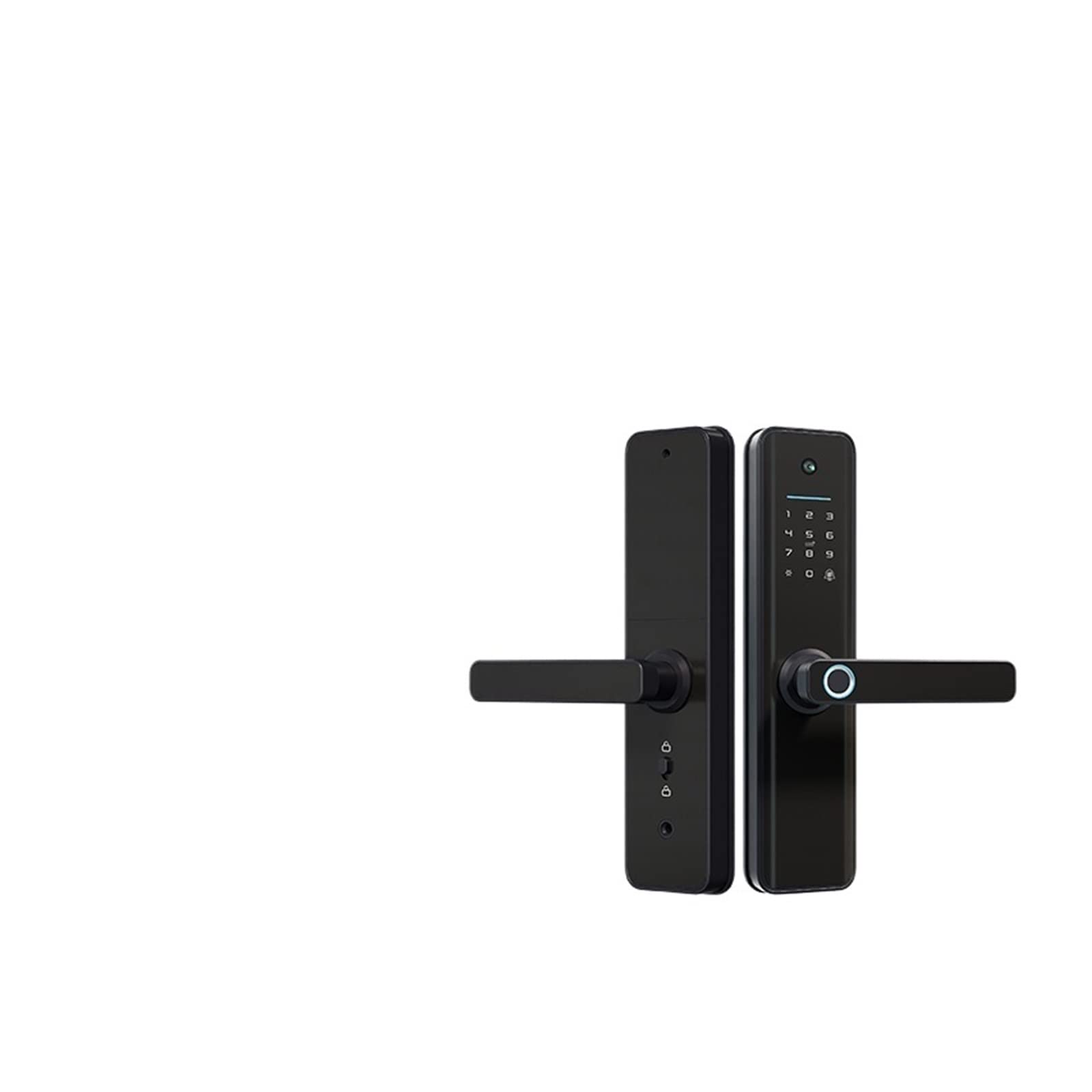 Serrure de porte intelligente WiFi X6p b sécurisée contre les intrusions