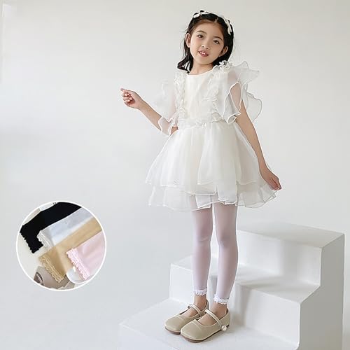 Ballet Dance Tights Soft Sports Legging Stocking Girls High Elastic Student Ballet Tights for Age 3-15 Year2