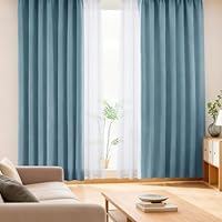 Amazon｜AIFY カーテン 2枚セット 1級 遮光 小窓 ドレープカーテン UV