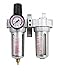 3 In 1 Twin Air Filter Pressure Regulator Gauge Kit 3/8