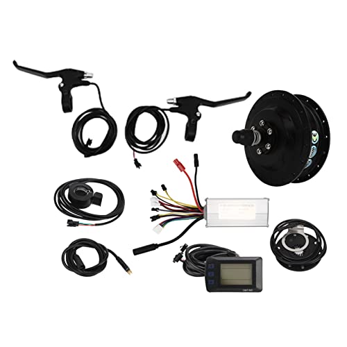 Kit de Roda do Motor do Cubo da Bicicleta, Bicicleta Elétrica do Motor Traseiro de 48v 500w para Kit