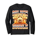 Golden Doodle Dog 90s Bootleg Style Gifts