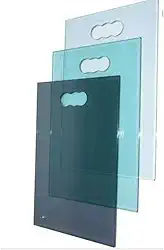 Tabua de Vidro para Carnes Temperado Inquebrável Resistente e Higiênicas(Incolor)