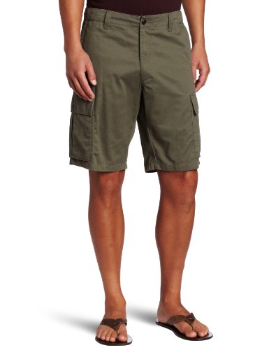 Dockers Men's Big & Tall Cargo Flat-Front Short