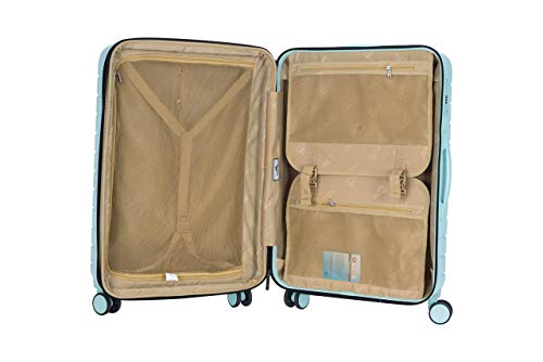 Image of Sherrpa Destiny Polycarbonate 29-inch Navy Blue Hardside Expandable Luggage Trolley with Spinner Wheels and TSA Approved Combination Lock (Cabin Size 29 inch)