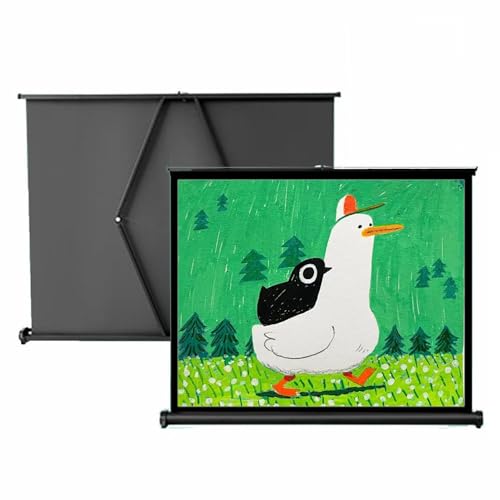 Pantalla manual portátil para proyector 50 pulgadas 16:9