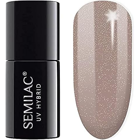 SEMILAC 327 Warm Cinnamon Shimmer Nail Polish Cover
