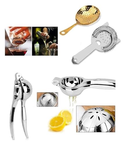 Set moderno de herramientas para coctelería con bolsa miniatura 5