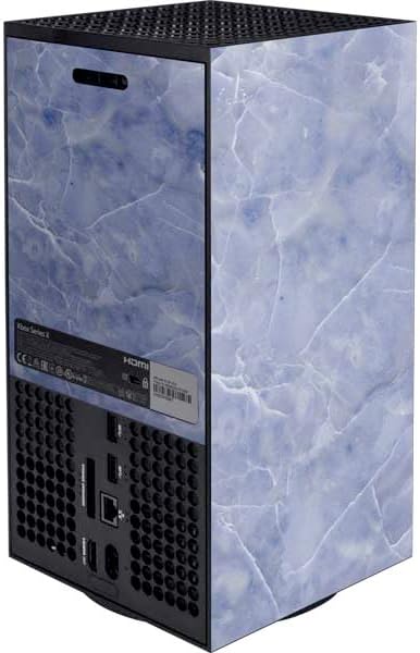 Skinit Decal Gaming Skin Compatible with Xbox Series X Digital Edition Console - Crushed Blue Design