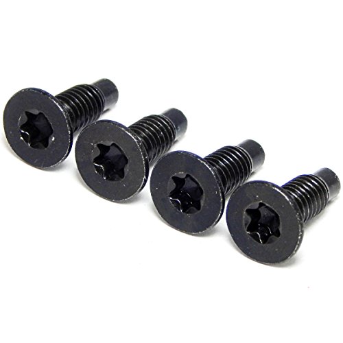 Red Hound Auto 1976-2006 Compatible with JEEP CJ YJ TJ Wranger Windshield Frame Hinge Black Torx Screws Set of 4 Grade 5 Steel